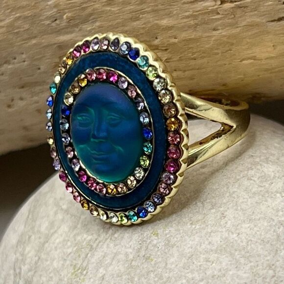 Kirks Folly Seaview Moon Rainbow Bridge Ring Size 7 - Picture 5 of 12